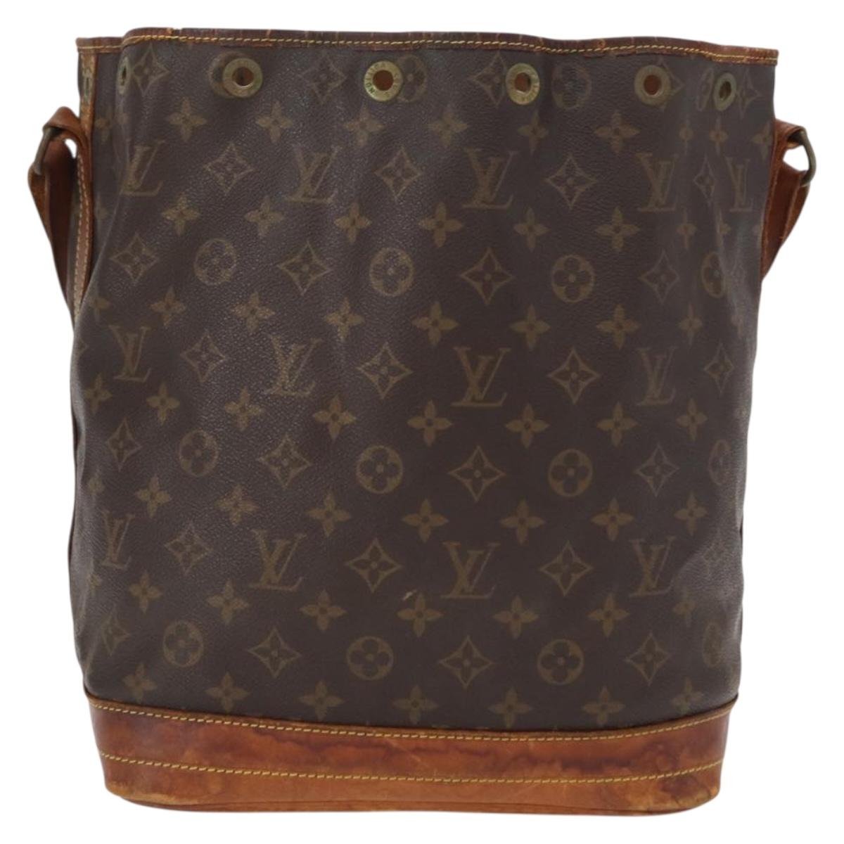 LOUIS VUITTON Monogram Noe Shoulder Bag M42224 LV Auth 155979