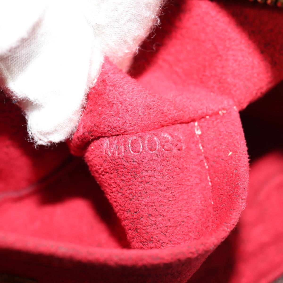 LOUIS VUITTON Monogram Pochette Croissant Shoulder Bag M51510 LV Auth 155986V