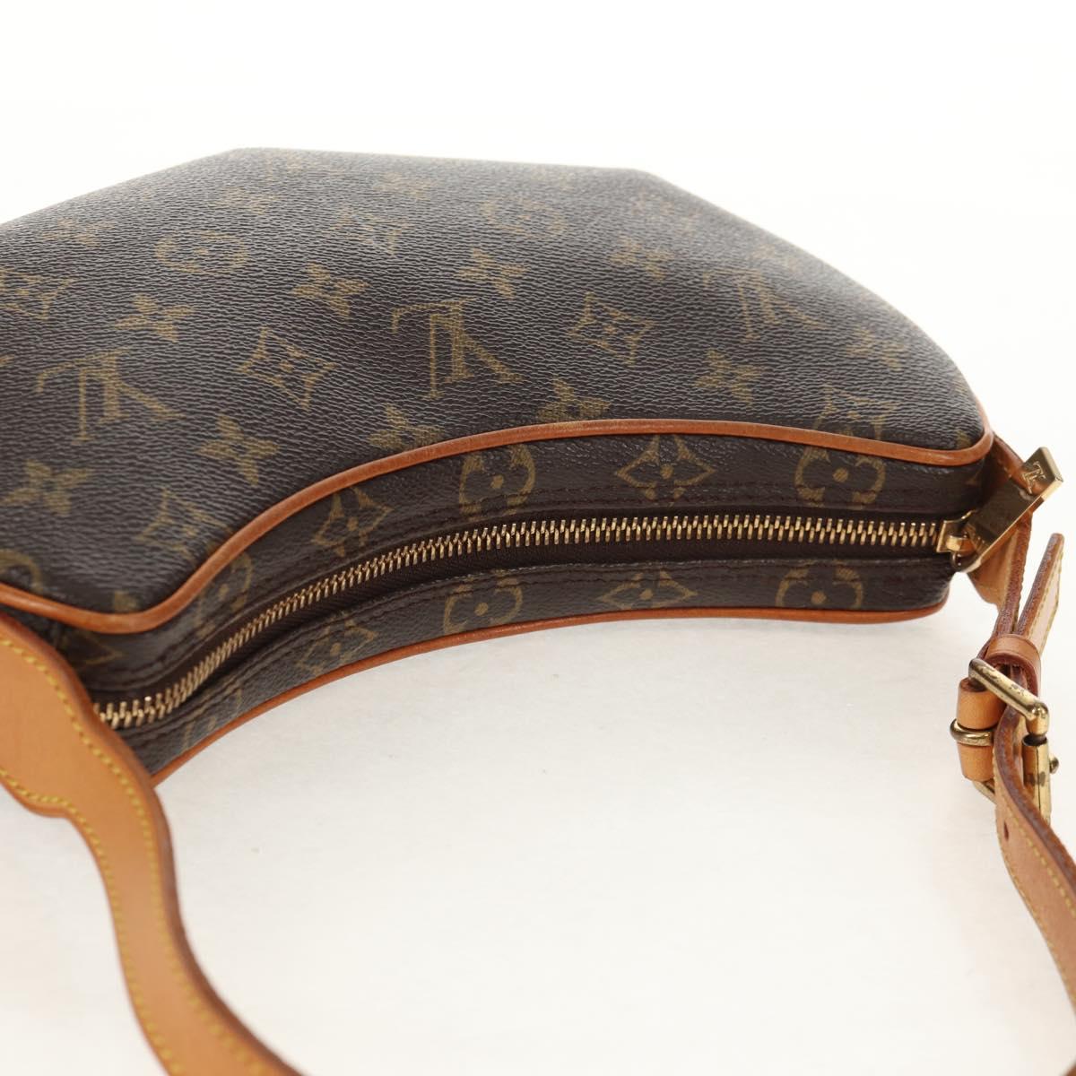LOUIS VUITTON Monogram Pochette Croissant Shoulder Bag M51510 LV Auth 155986V