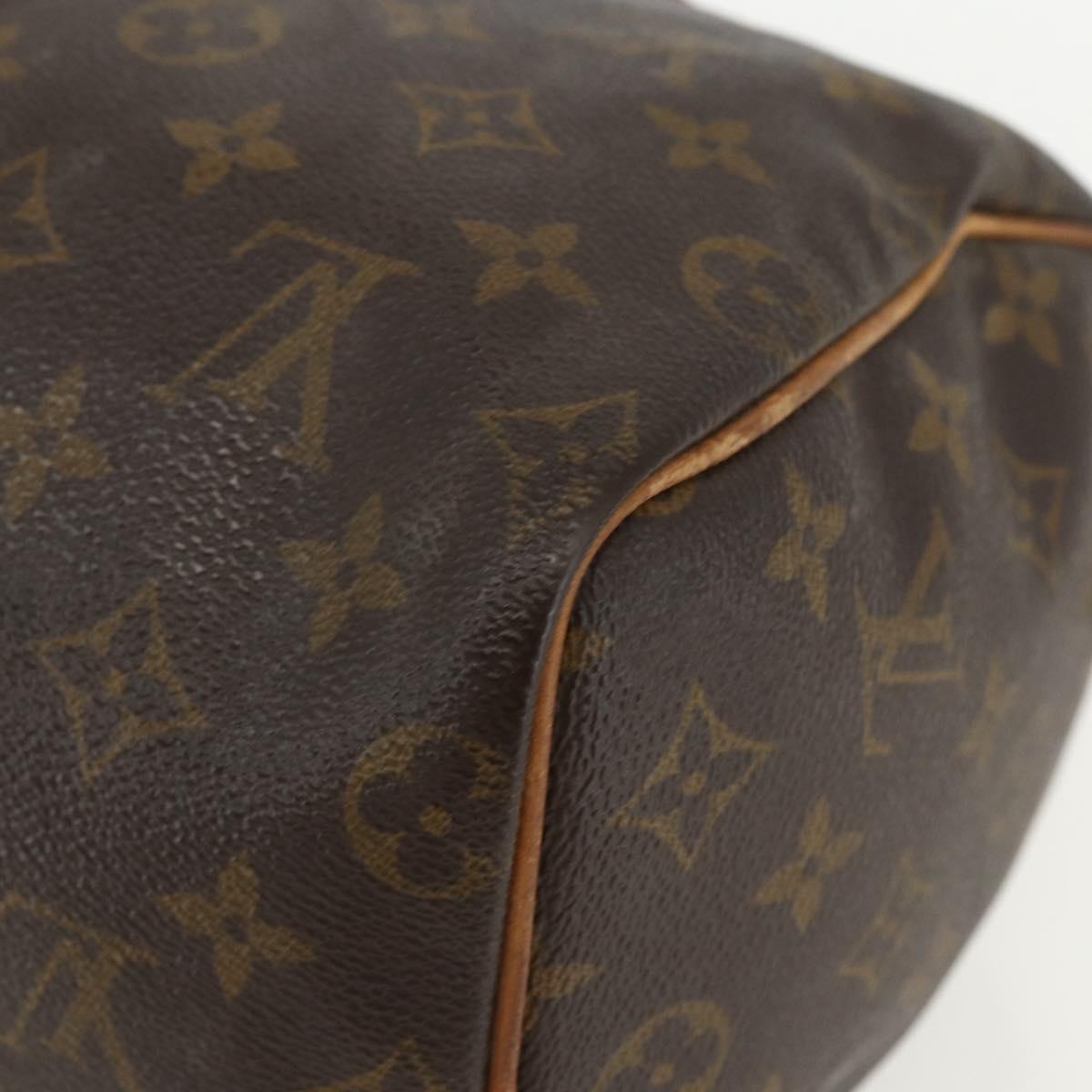 LOUIS VUITTON Monogram Speedy 25 Hand Bag M41528 LV Auth 155988