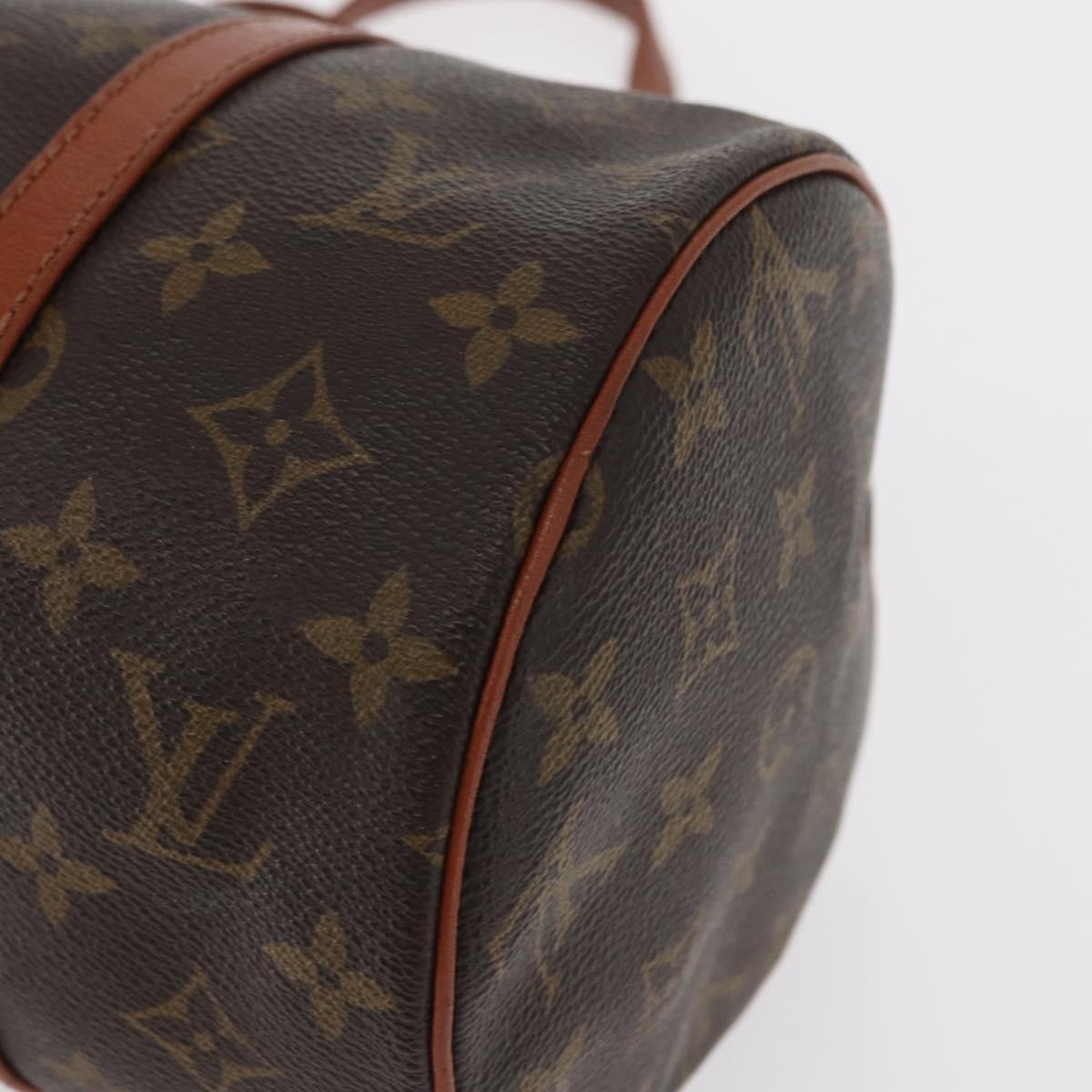 LOUIS VUITTON Monogram Papillon 30 Hand Bag M51385 LV Auth 155989