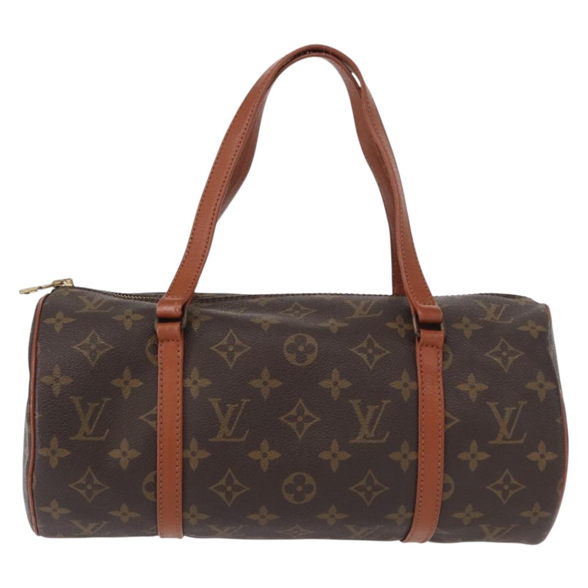 LOUIS VUITTON Monogram Papillon 30 Hand Bag M51385 LV Auth 155989