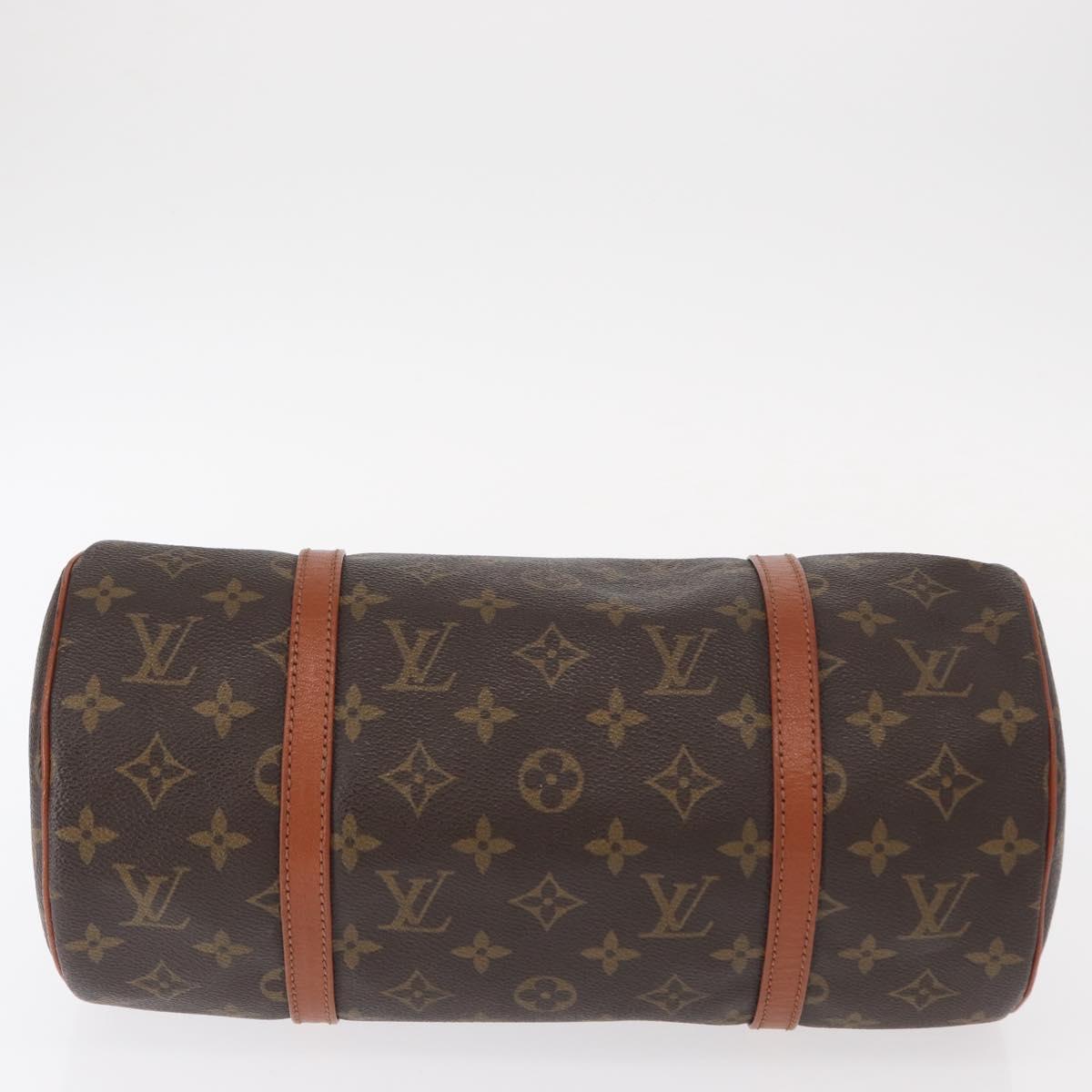 LOUIS VUITTON Monogram Papillon 30 Hand Bag M51385 LV Auth 155989