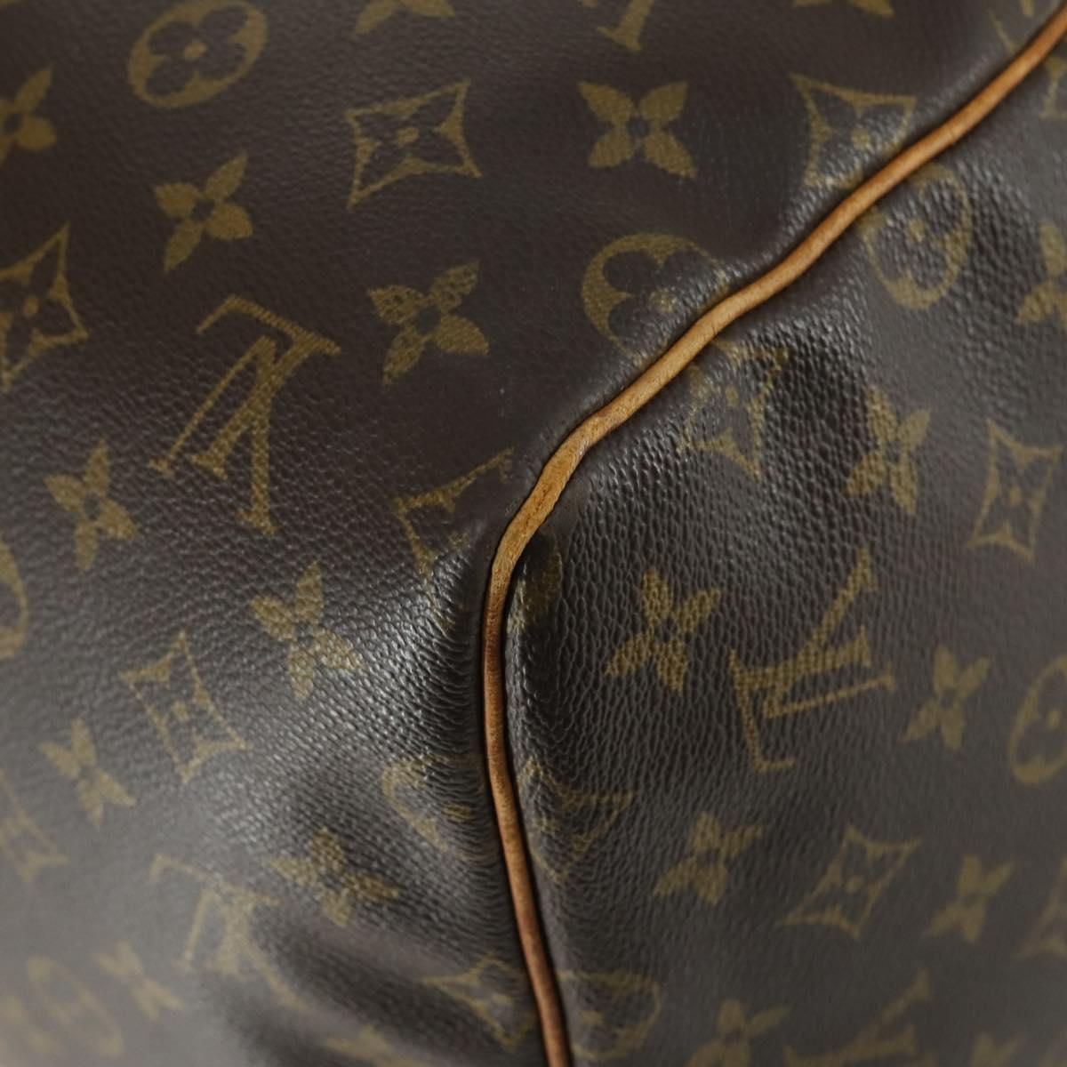 LOUIS VUITTON Monogram Keepall 55 Boston Bag M41424 LV Auth 155991