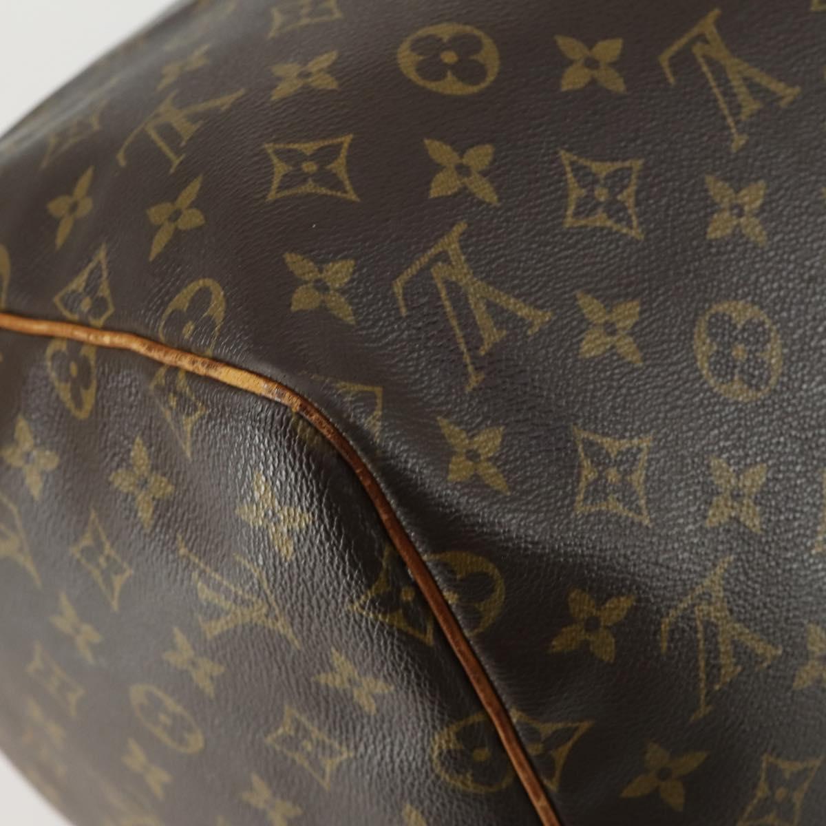 LOUIS VUITTON Monogram Keepall 55 Boston Bag M41424 LV Auth 155991