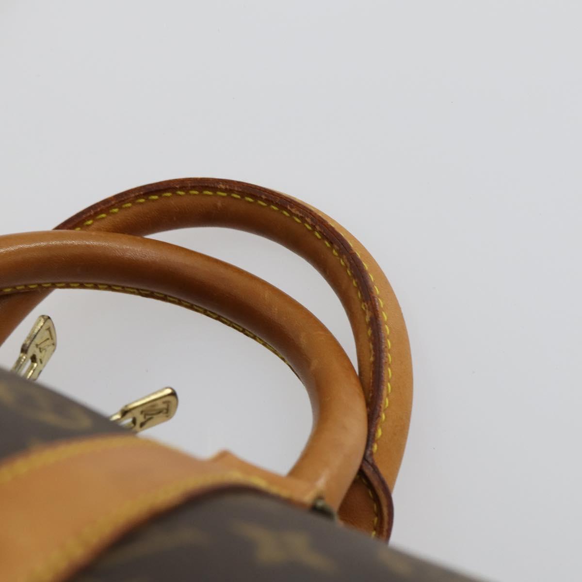 LOUIS VUITTON Monogram Keepall Bandouliere 55 Boston Bag M41414 LV Auth 155996