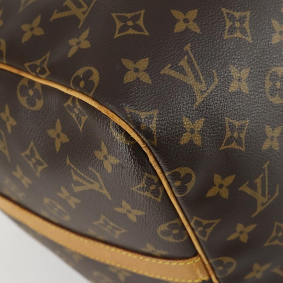 LOUIS VUITTON Monogram Keepall Bandouliere 55 Boston Bag M41414 LV Auth 155996
