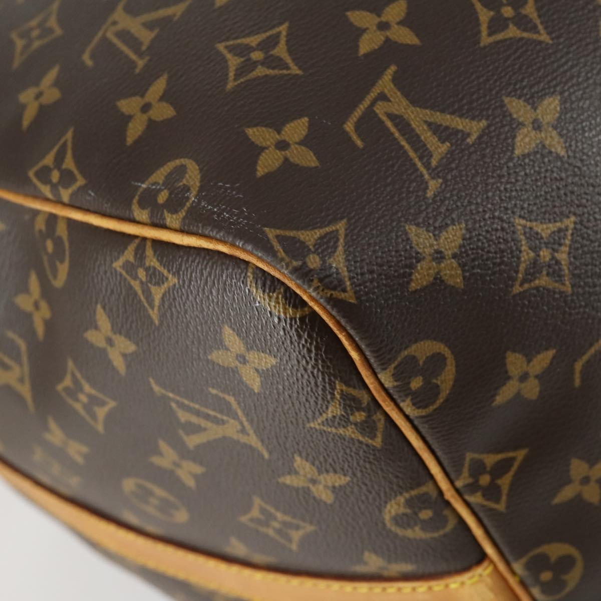 LOUIS VUITTON Monogram Keepall Bandouliere 55 Boston Bag M41414 LV Auth 155996