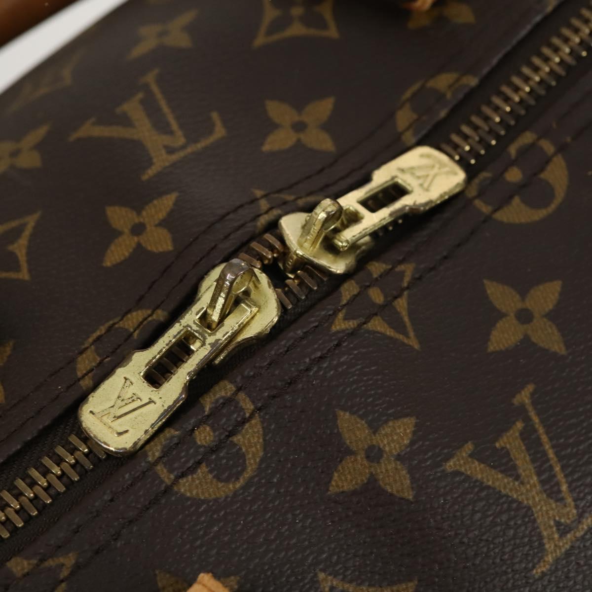 LOUIS VUITTON Monogram Keepall Bandouliere 55 Boston Bag M41414 LV Auth 155996