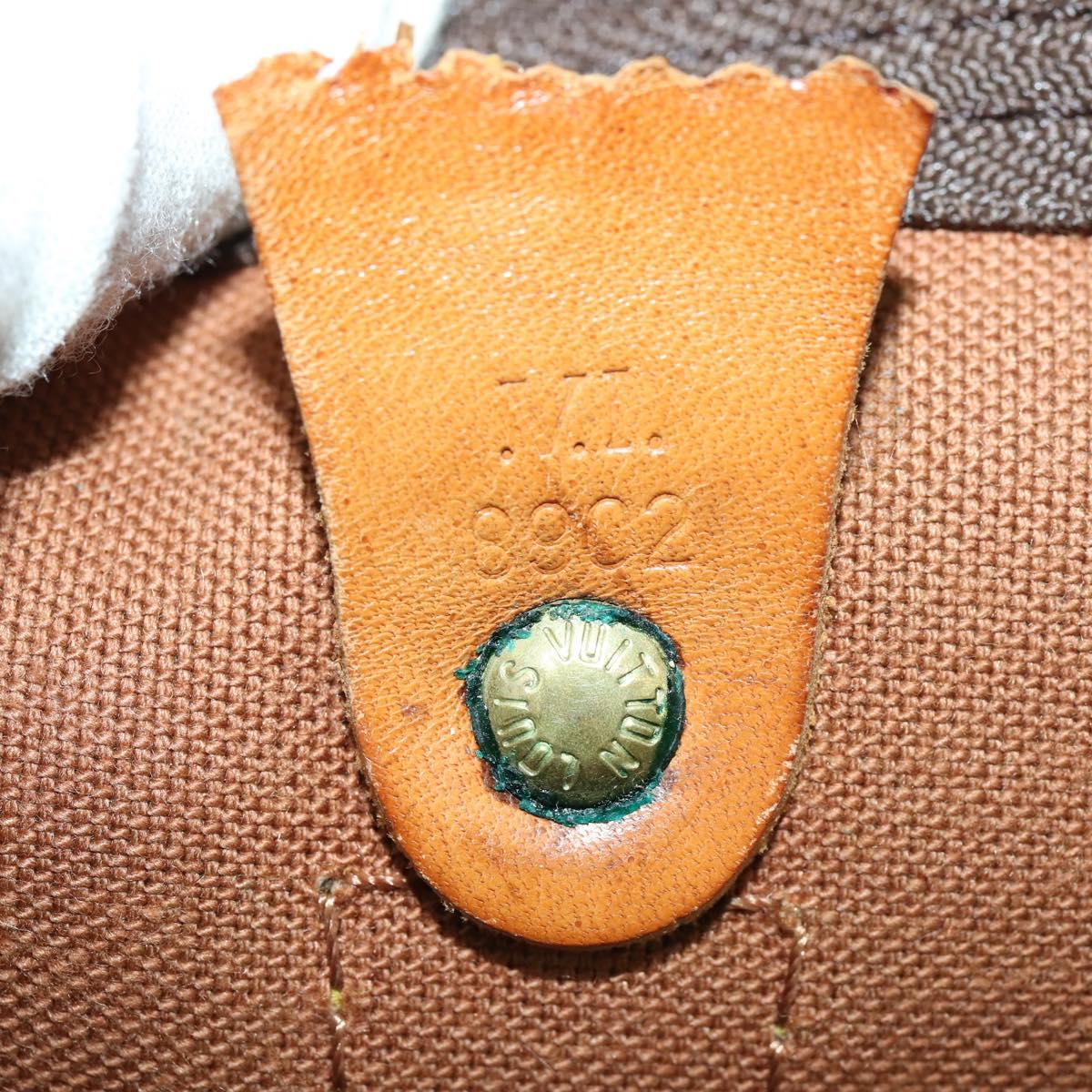 LOUIS VUITTON Monogram Keepall Bandouliere 55 Boston Bag M41414 LV Auth 155996