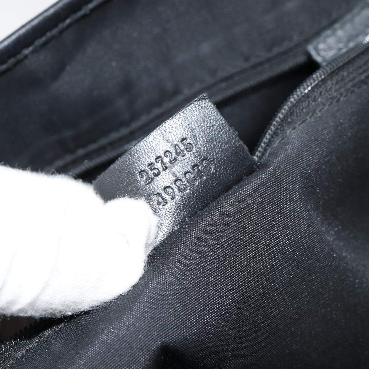 GUCCI GG Supreme Tote Bag PVC Leather Outlet White 257245 Auth 156037