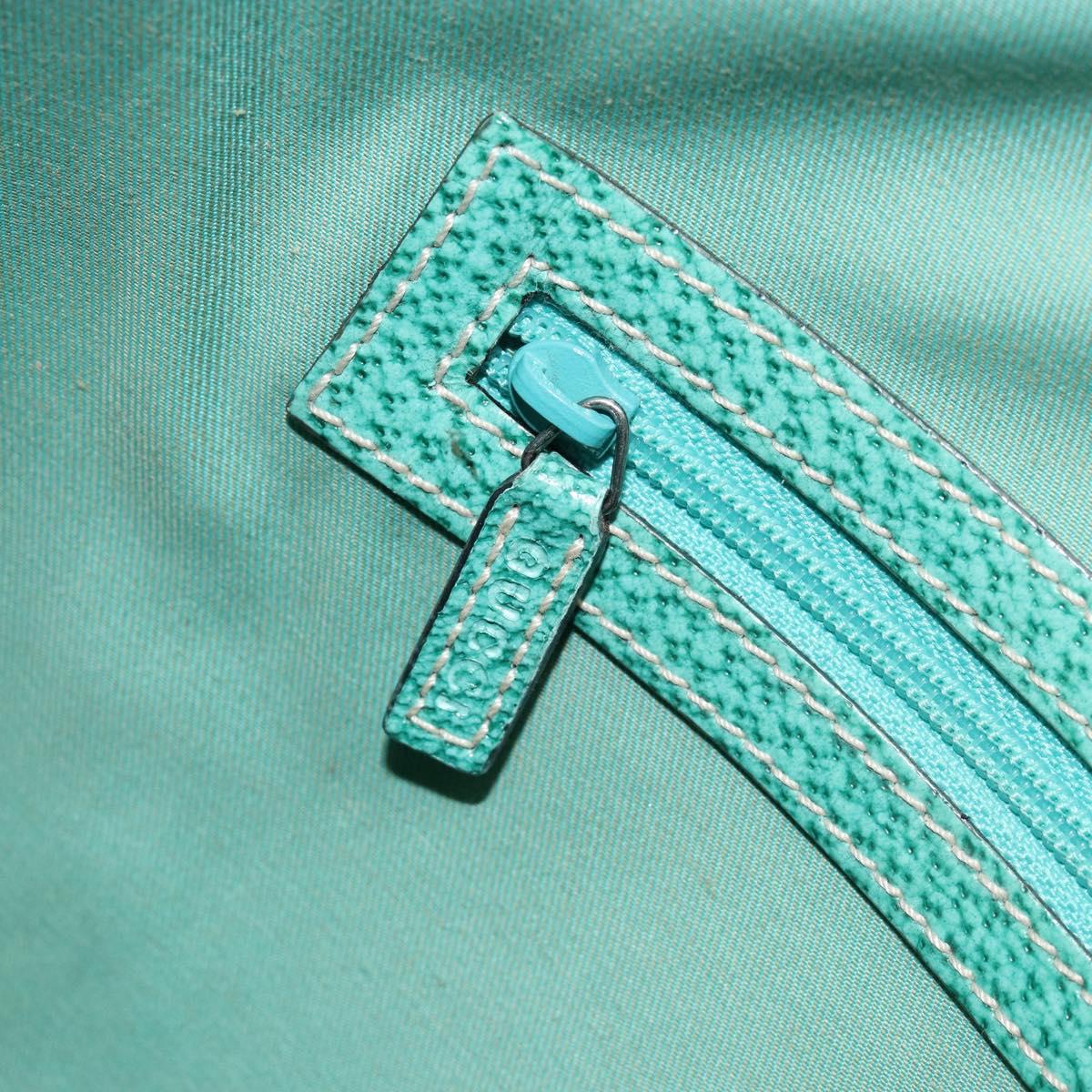 GUCCI GG Canvas Shoulder Bag Beige Silver 134357 Auth 156040