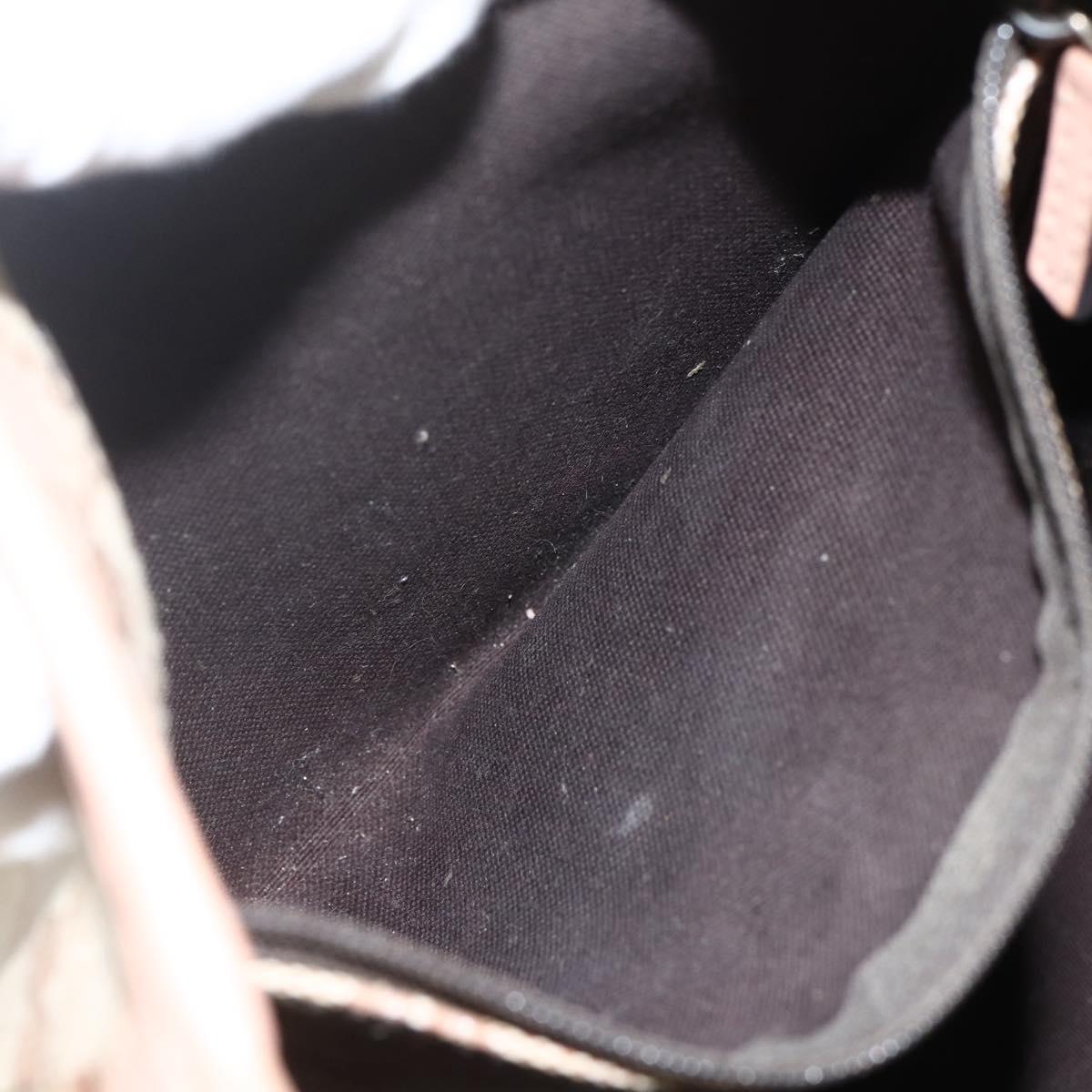 GUCCI GG Crystal Abbey Tote Bag Pink Gold 130736 Auth 156043