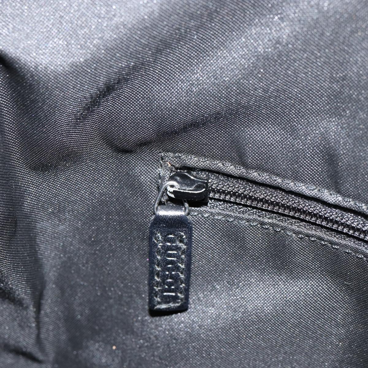 GUCCI GG Canvas Shoulder Bag Black 001 3386 Auth 156046