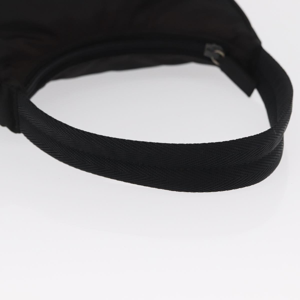 PRADA Hand Bag Nylon Black Auth 156063