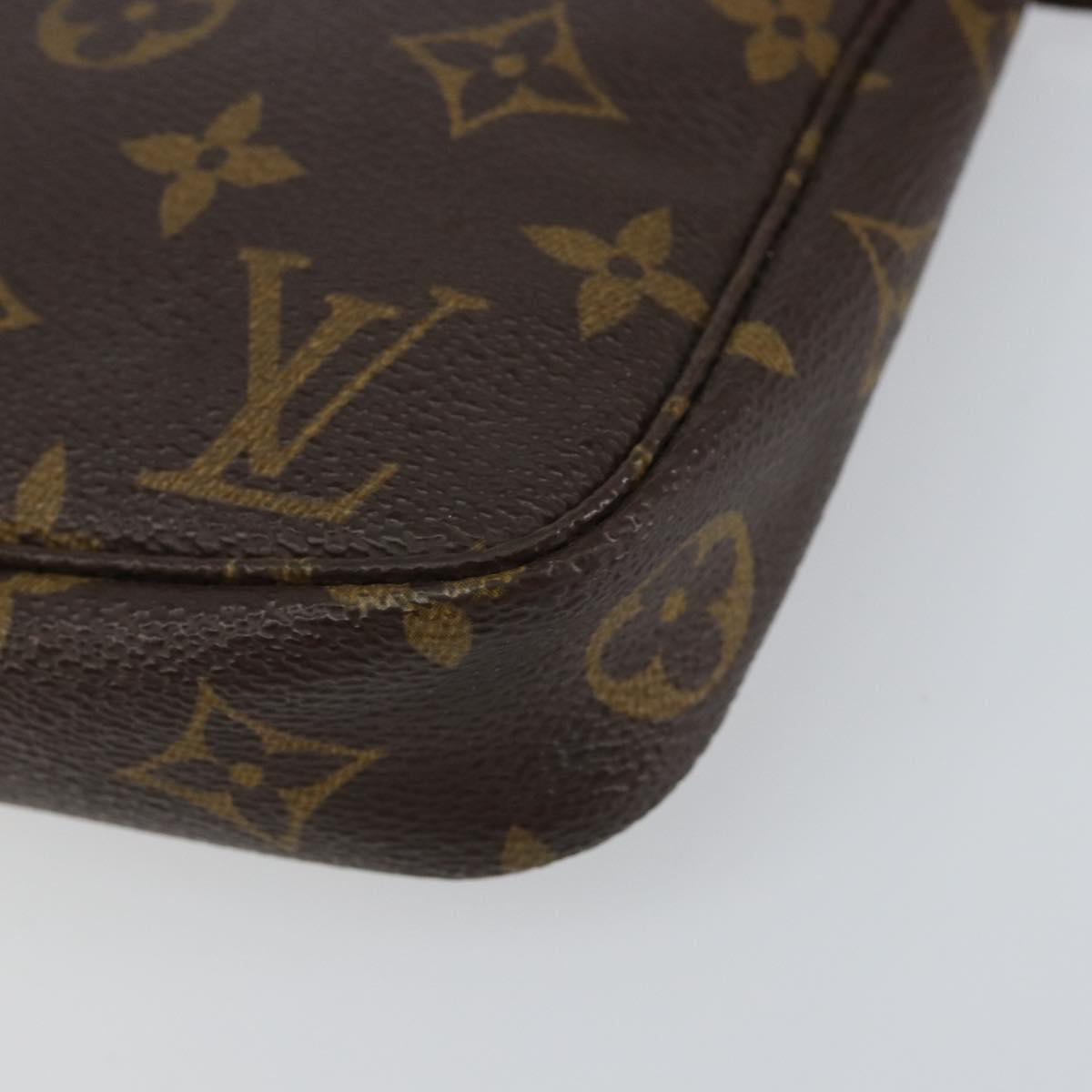 LOUIS VUITTON Monogram Pochette Accessoires Pouch M51980 LV Auth 156069