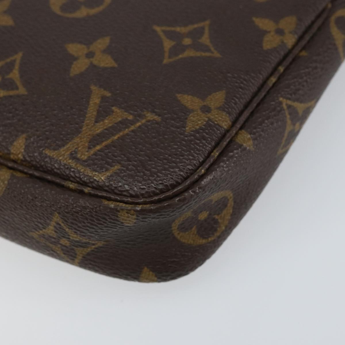 LOUIS VUITTON Monogram Pochette Accessoires Pouch M51980 LV Auth 156069