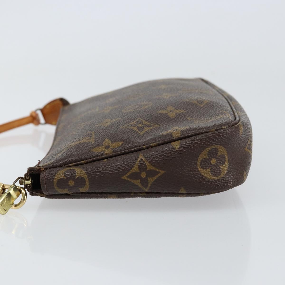 LOUIS VUITTON Monogram Pochette Accessoires Pouch M51980 LV Auth 156069