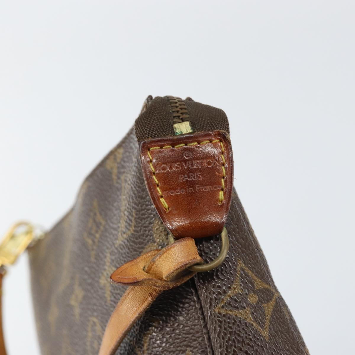 LOUIS VUITTON Monogram Pochette Accessoires Pouch M51980 LV Auth 156070