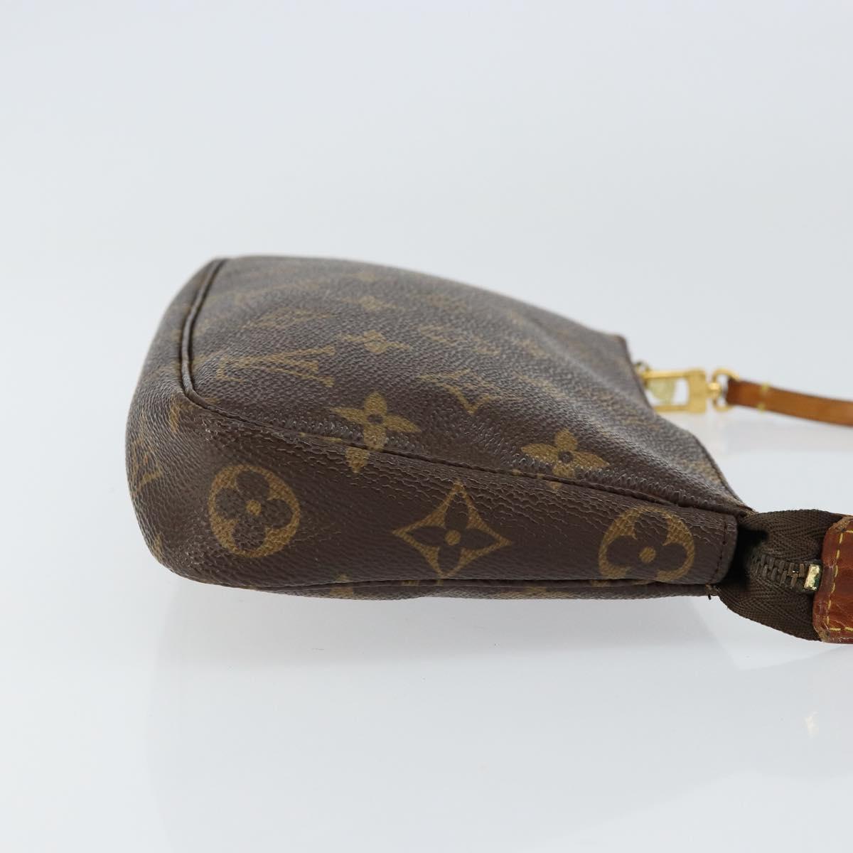 LOUIS VUITTON Monogram Pochette Accessoires Pouch M51980 LV Auth 156070