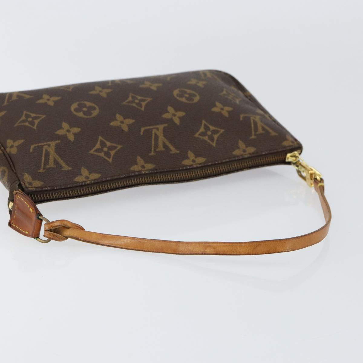 LOUIS VUITTON Monogram Pochette Accessoires Pouch M51980 LV Auth 156070