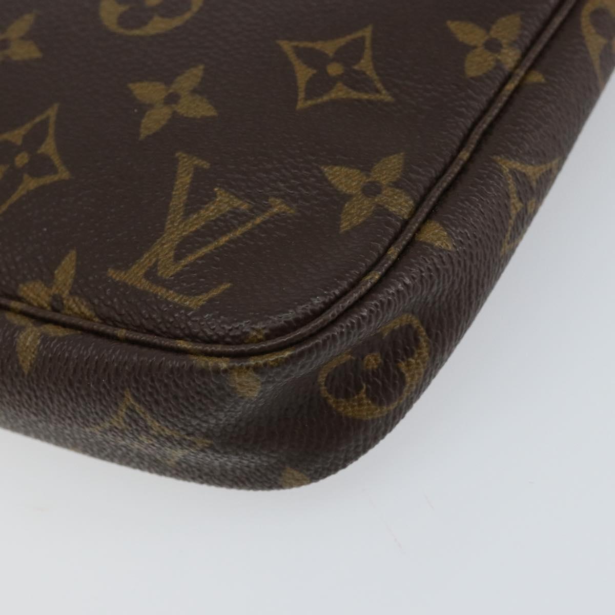 LOUIS VUITTON Monogram Pochette Accessoires Pouch M51980 LV Auth 156071