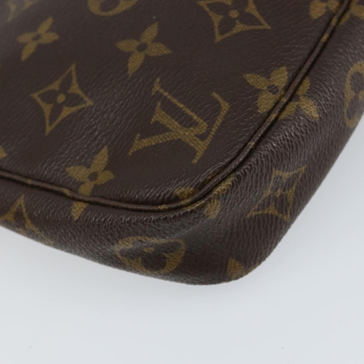 LOUIS VUITTON Monogram Pochette Accessoires Pouch M51980 LV Auth 156071