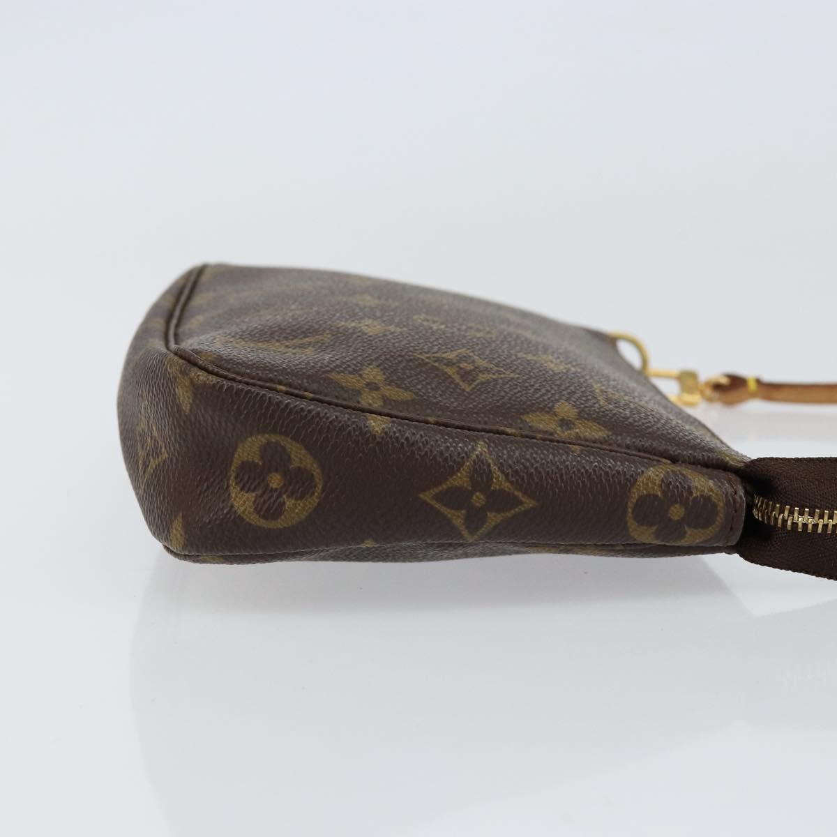 LOUIS VUITTON Monogram Pochette Accessoires Pouch M51980 LV Auth 156071