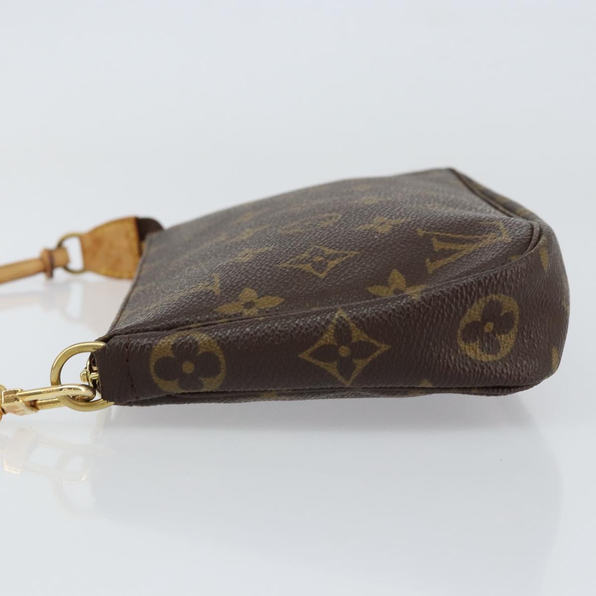 LOUIS VUITTON Monogram Pochette Accessoires Pouch M51980 LV Auth 156071