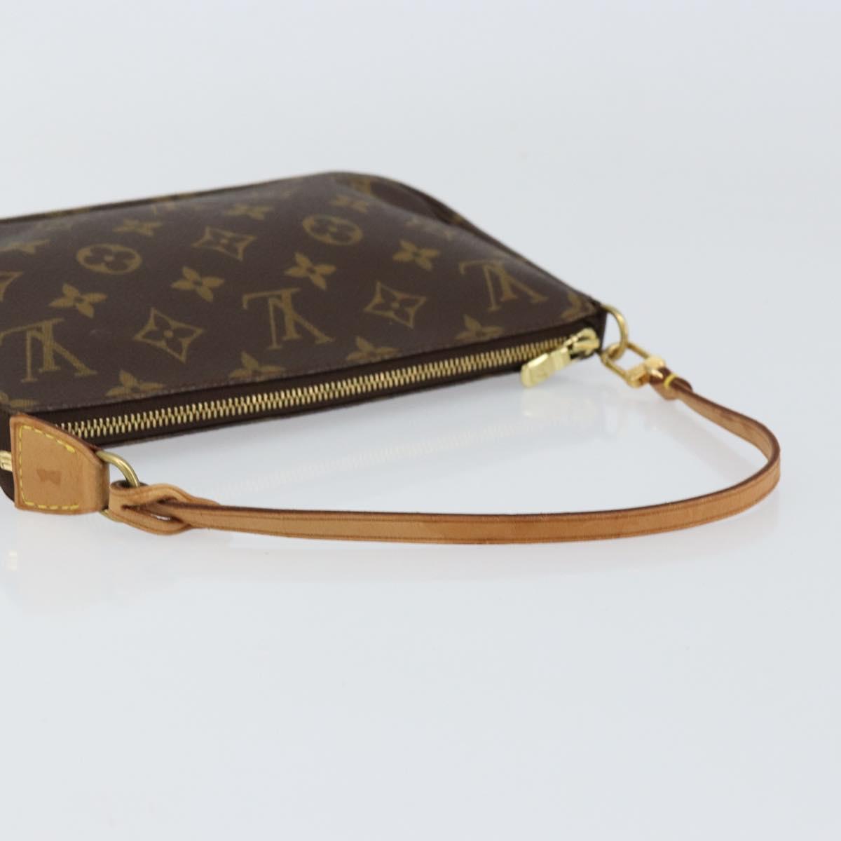 LOUIS VUITTON Monogram Pochette Accessoires Pouch M51980 LV Auth 156071