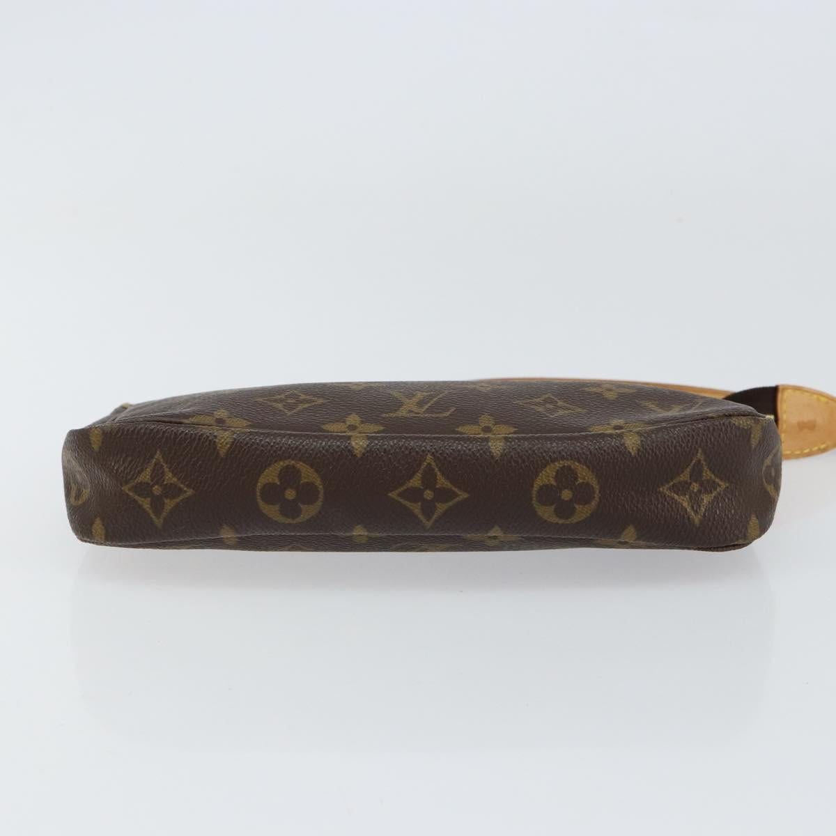 LOUIS VUITTON Monogram Pochette Accessoires Pouch M51980 LV Auth 156071