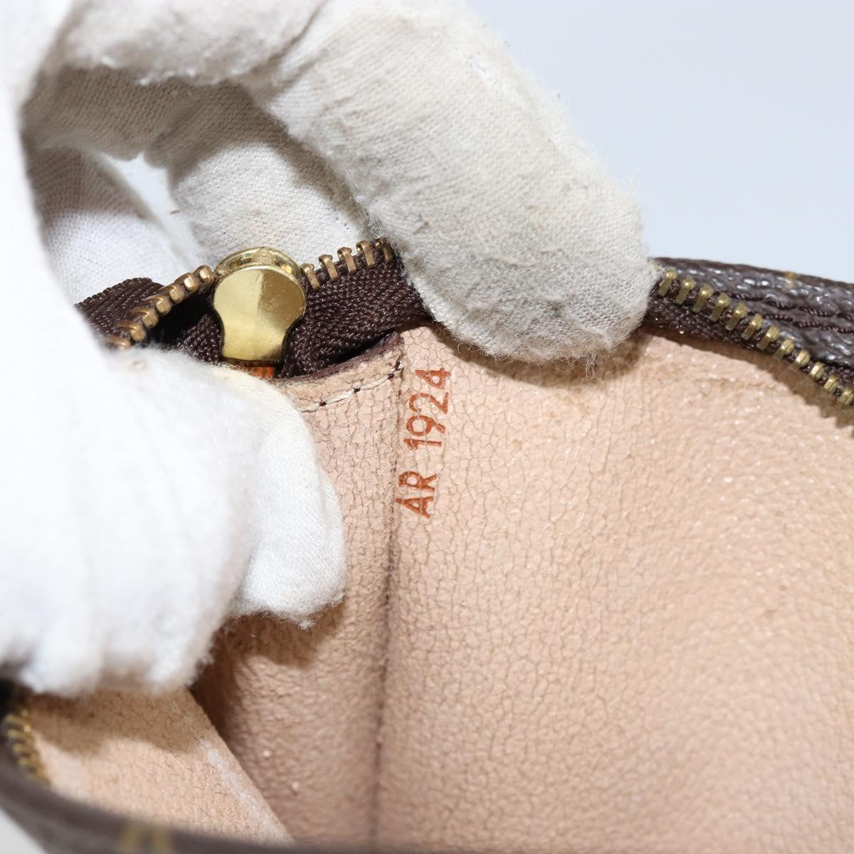 LOUIS VUITTON Monogram Bucket PM Accessory Pouch LV Auth 156072