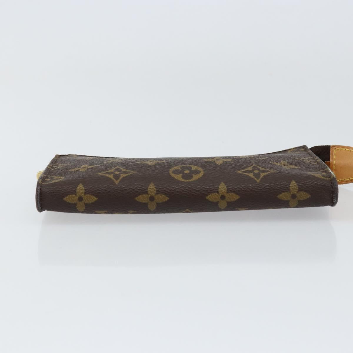 LOUIS VUITTON Monogram Bucket PM Accessory Pouch LV Auth 156072