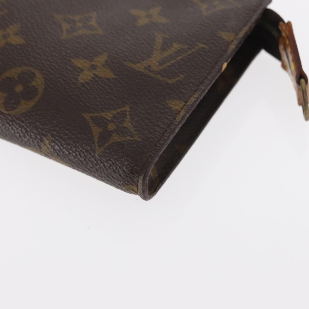 LOUIS VUITTON Monogram Bucket GM Accessory Pouch LV Auth 156073