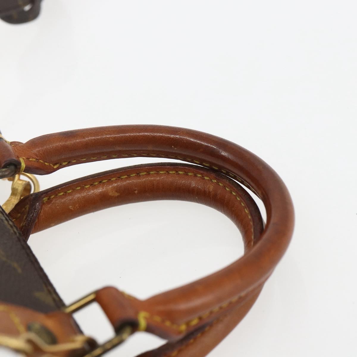 LOUIS VUITTON Monogram Mini Speedy Hand Bag M41534 LV Auth 156075