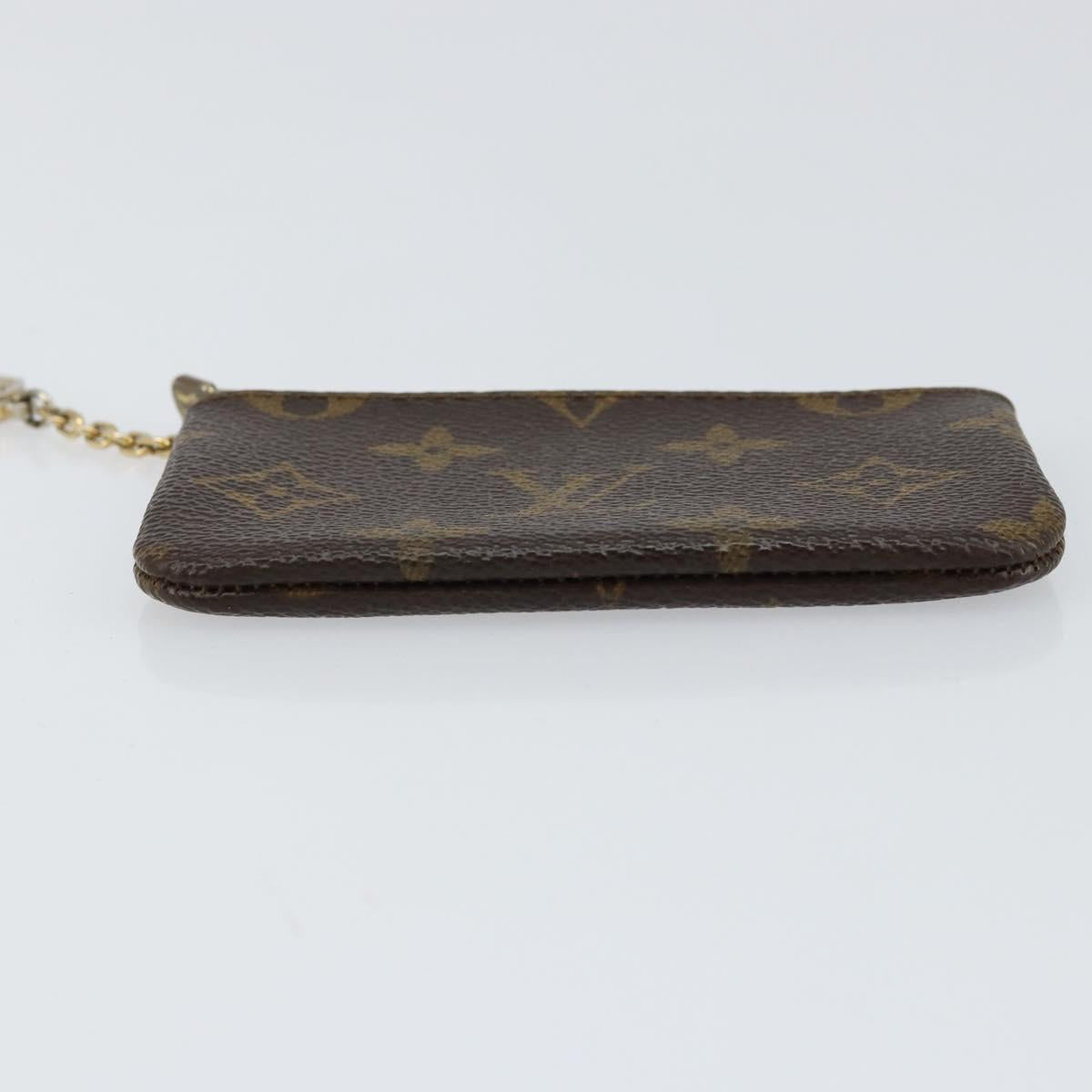 LOUIS VUITTON Monogram Pochette Cles Coin Purse M60033 LV Auth 156076