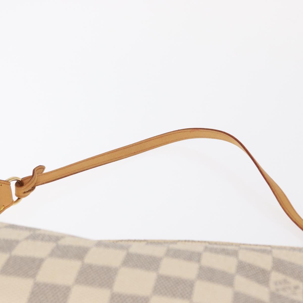 LOUIS VUITTON Damier Azur Pochette Accessoires Pouch N51986 LV Auth 156079