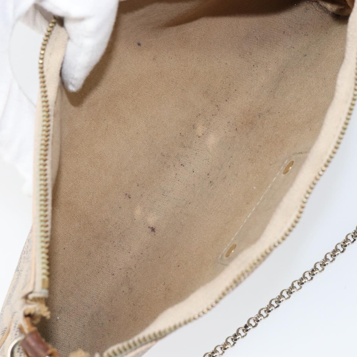 LOUIS VUITTON Damier Azur Eva Shoulder Bag 2way N55214 LV Auth 156080