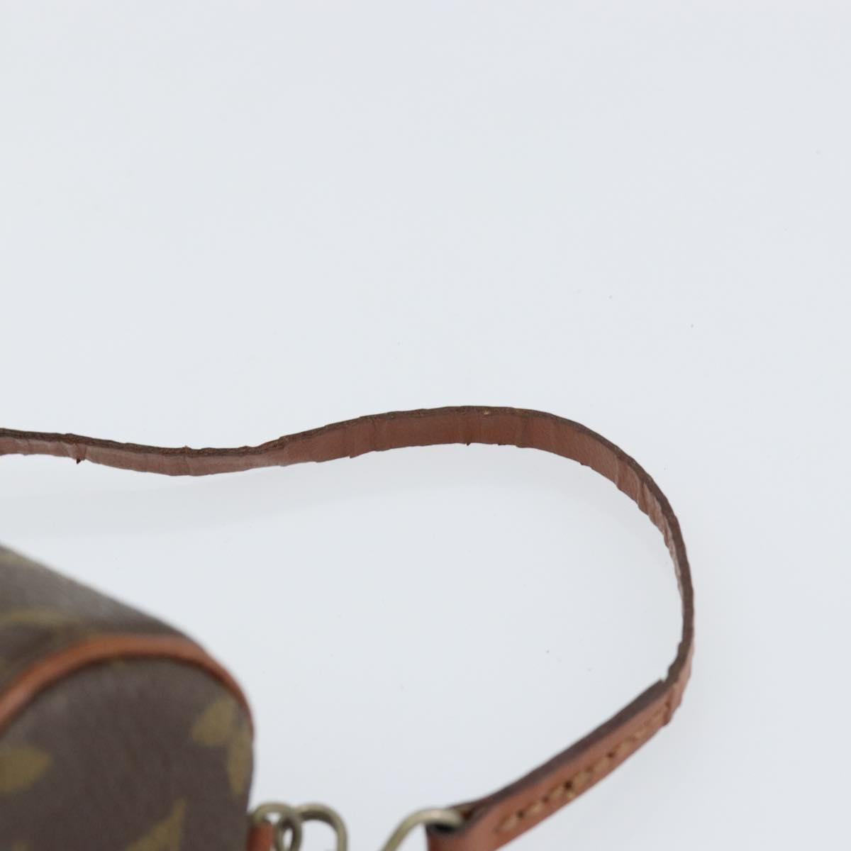 LOUIS VUITTON Monogram Papillon Pouch LV Auth 156082