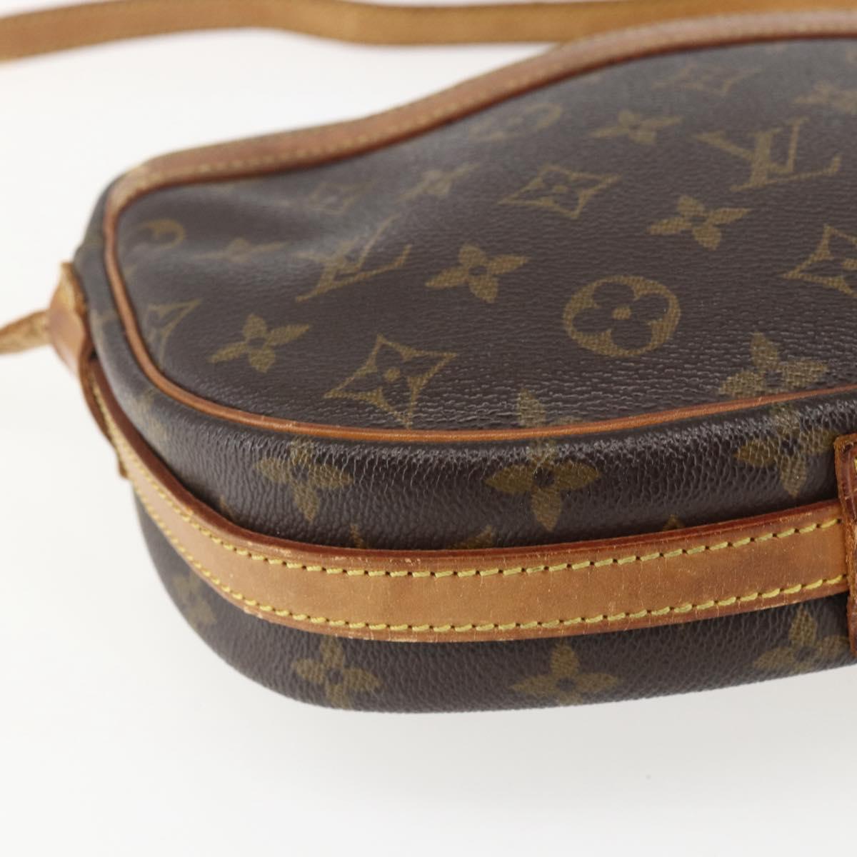 LOUIS VUITTON Monogram Jeune Fille MM Shoulder Bag M51226 LV Auth 156101