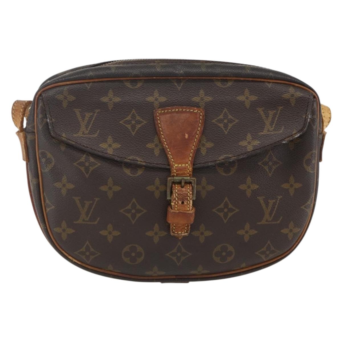 LOUIS VUITTON Monogram Jeune Fille MM Shoulder Bag M51226 LV Auth 156101