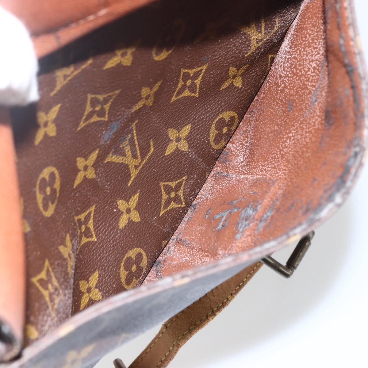 LOUIS VUITTON Monogram Jeune Fille MM Shoulder Bag M51226 LV Auth 156101
