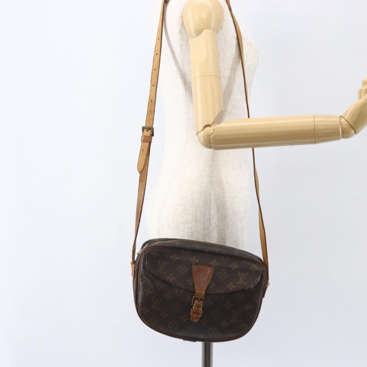 LOUIS VUITTON Monogram Jeune Fille MM Shoulder Bag M51226 LV Auth 156101