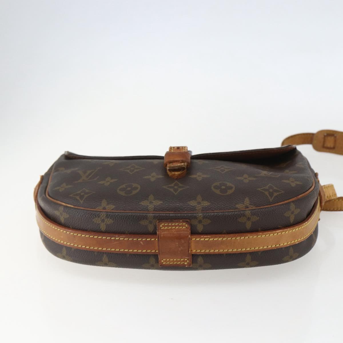 LOUIS VUITTON Monogram Jeune Fille MM Shoulder Bag M51226 LV Auth 156101