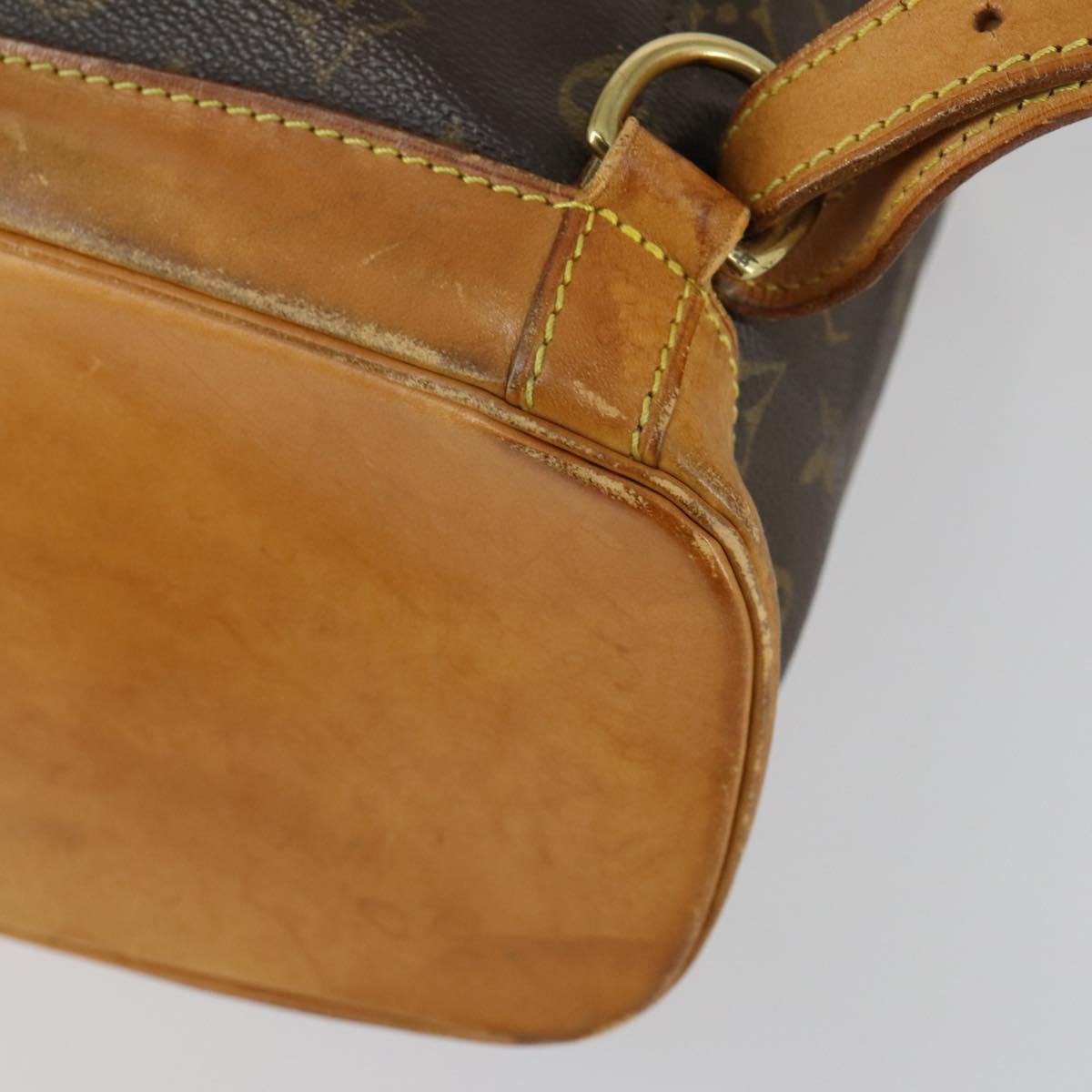 LOUIS VUITTON Monogram Montsouris GM Backpack M51135 LV Auth 156103