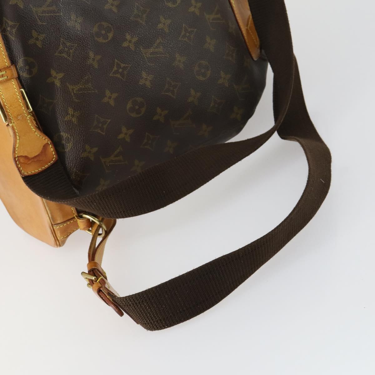 LOUIS VUITTON Monogram Montsouris GM Backpack M51135 LV Auth 156103