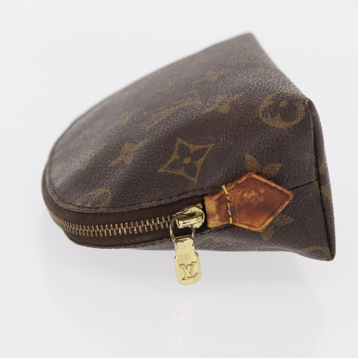 LOUIS VUITTON Monogram Pochette Cosmetic PM Pouch M43998 LV Auth 156105