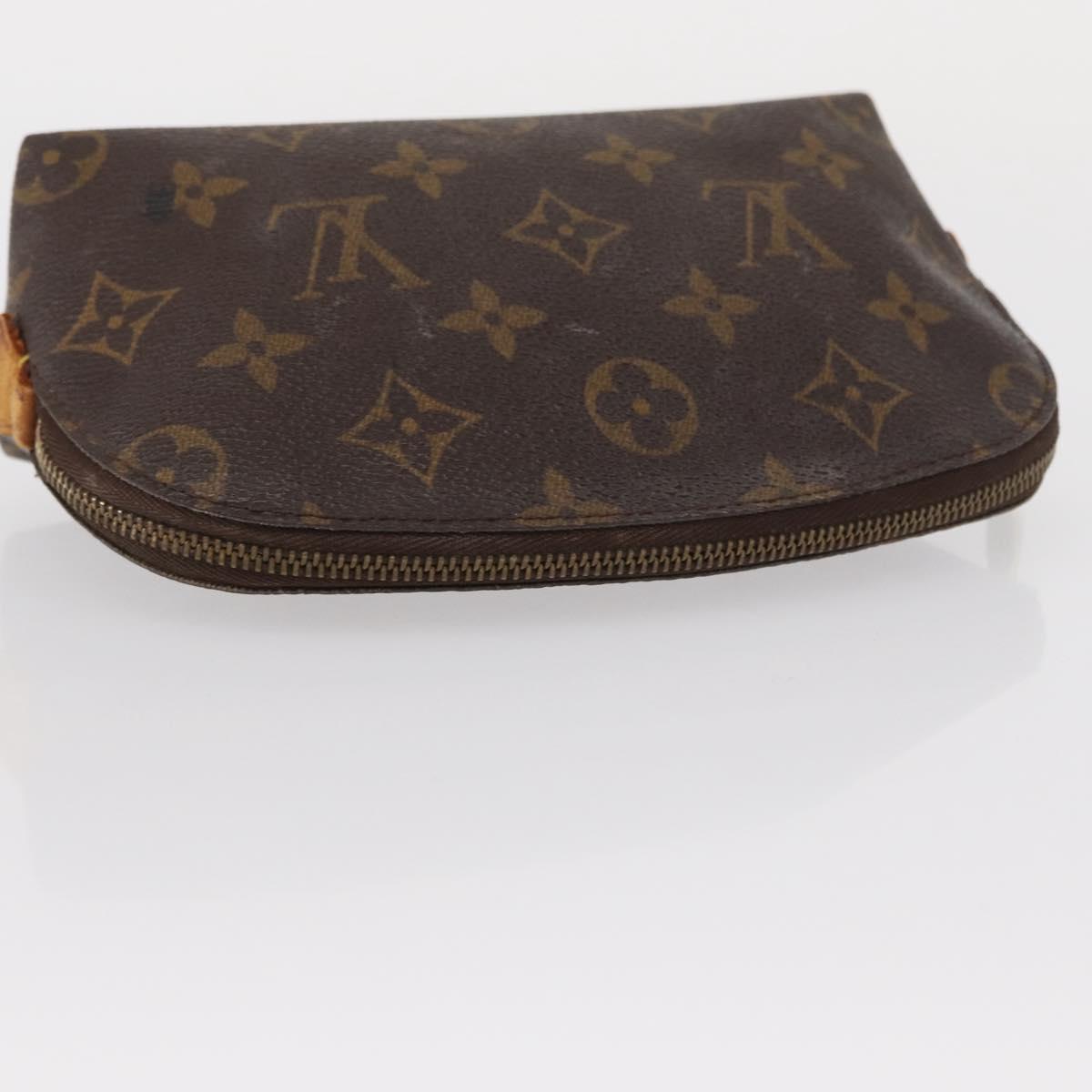 LOUIS VUITTON Monogram Pochette Cosmetic PM Pouch M43998 LV Auth 156105