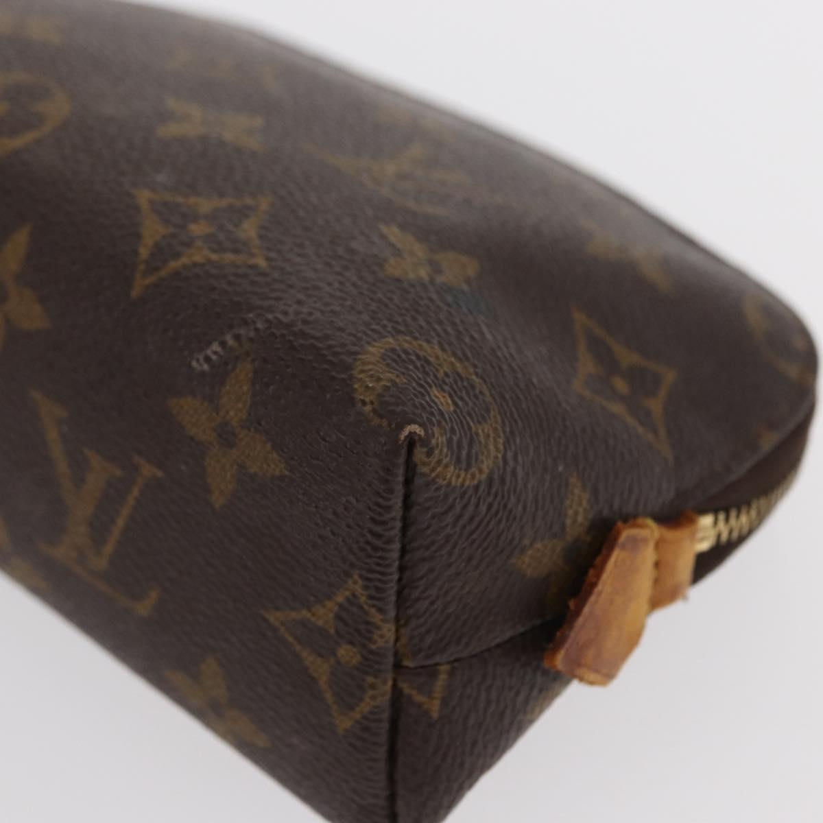 LOUIS VUITTON Monogram Pochette Cosmetic PM Pouch M43998 LV Auth 156105