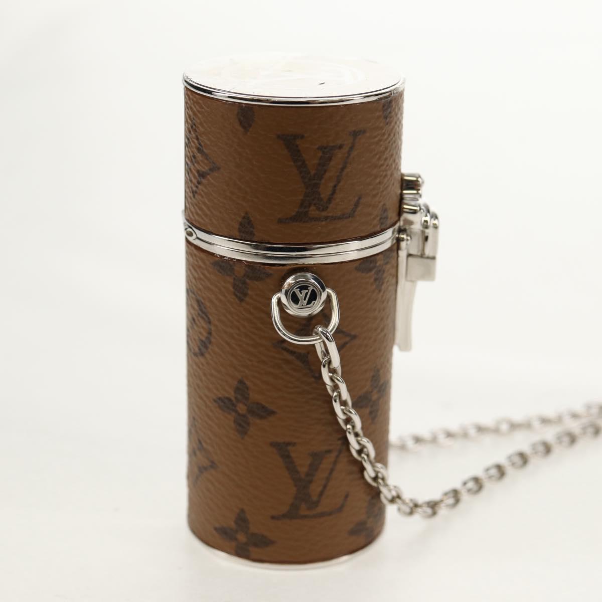 LOUIS VUITTON Monogram Reverse Lipstick Case Cosmetic Pouch MP2407 Auth 156107M